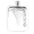 Celtic Top Corner Scroll 6oz Pewter Hip Flask