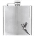 Pheasant 6oz Stainless steel Hip Flask