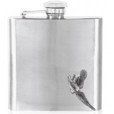 Pheasant 6oz Stainless steel Hip Flask