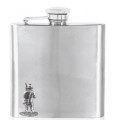 Fisherman 6oz Stainless steel Hip Flask