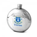 OFFICIAL EVERTON ROUND FOOTBALL 5OZ HIP FLASK