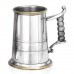 Brass Rim Pewter Tankard in Gift Box