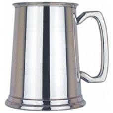 Personalised Plain Pewter Tankard