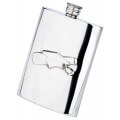 Graduation 6oz Pewter Hip Flask