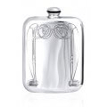 Personalised Mackintosh 6oz English Pewter Hip Flask