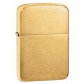 1941 REPLICA, Brushed Brass Genuine Zippo Lighter