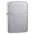 Personalised 1941 REPLICA, Brushed Chrome Genuine Zippo Lighter