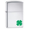 Personalised A Bit Of Luck Clover Zippo Lighter