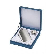 Personalised Brushed  2oz Stainless Steel Hipflask