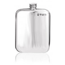 Personalised English Pewter 4oz Hip Flask 