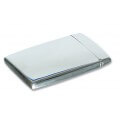 Personalised Flip Top Polished Business Card Holder