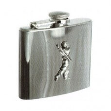 Personalised Hip Flask 6oz Golf