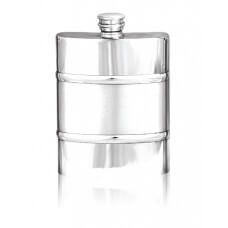 Personalised Hip Flask English Pewter 