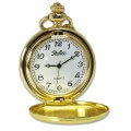 Personalised Pocket Watch Gold Plated