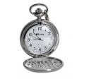 Personalised Pocket Watch Silver Plated