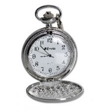 Personalised Pocket Watch Silver Plated