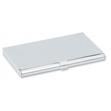 Personalised Silver Plated Business / Credit Card Case