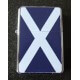 Scotland Flag Storm Petrol Lighter Polished Chrome