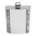 Celtic Scroll  6oz  Pewter Hip Flask